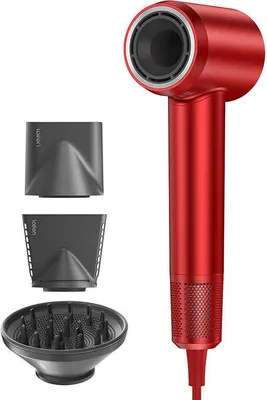 Zdjęcie produktu dla Jonizująca suszarka do włosów Laifen Swift Special, 110 000 obr./min, 1400 W (120 V), 1600 W (230 V), czerwona