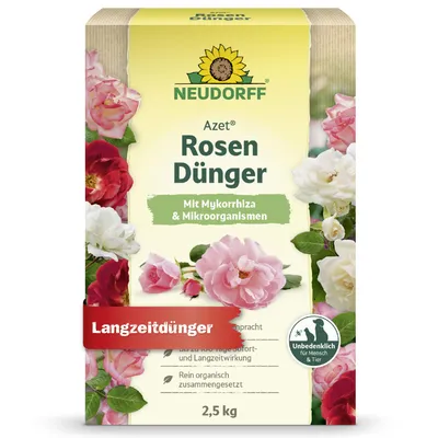 Produktbild von Neudorff  - Azet RosenDünger 2,5 kg mit 100 Tagen Langzeitwirkung