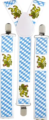 Produktbild von WIDMANN Bayerische Hosenträger weiß/blau