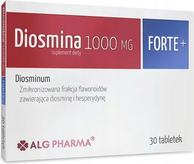 Immagine prodotto di Diosmina 1000 mg Forte+, 30 compresse