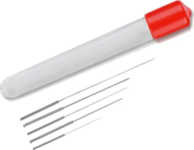 Obrázek produktu pro sada na čištění trysek 3D tiskárny, nerezová, pět jehel standardní velikosti pro duplikátor
