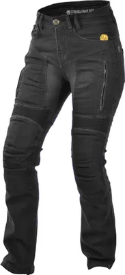 Zdjęcie produktu dla Trilobite Parado jeansy motocyklowe damskie czarne regularne 26/32