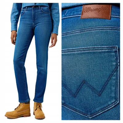 Zdjęcie produktu dla Wrangler | Jeans męskie model STRAIGHT W27 L32, krój prosty
