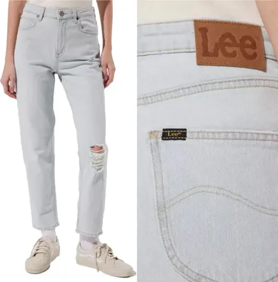 Produktbild von LEE, Damen Jeanshose, Straight fit, CAROL, W30 L33, Blau, Jeans, baggyjeans, buggy