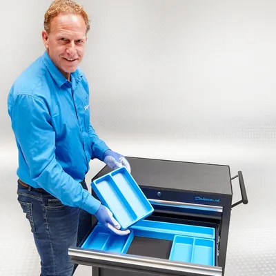 Produktbild von Fachtrenner mit 2 Fächern - 10er Set