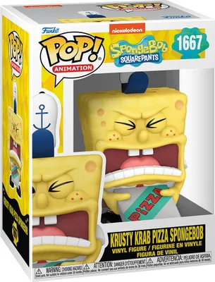 Immagine prodotto di Funko Pop! Sponge Bob - Figurina Krusty Krab Pizza Spongebob 10 cm