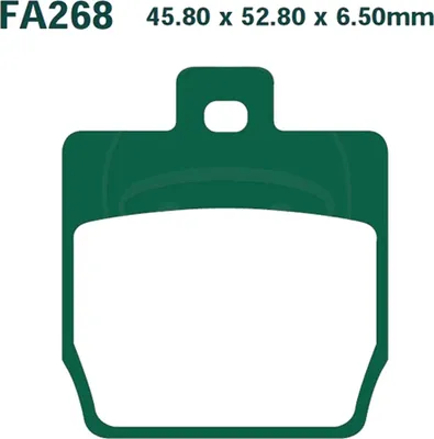 Produktbild von Bremsbeläge Vorderrad für MBK EW 50 Stunt Baujahr 2000-2004 Bremsklotz von EBC - Neu