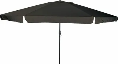 Obrázek produktu pro Zahradní slunečník Černá 394 x 394 x 248 cm Polyester a ocel