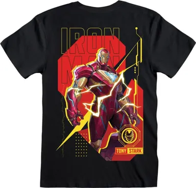 Produktbild von Heroes Inc Marvel Rivals Iron Man Kurzarm-t-shirt L L