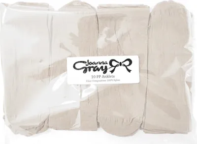 Obrázok produktu pre Joanna Gray dámske pančuchy, vysoké nad členky, 10 párov LW420 (jedna veľkosť) (šifón)