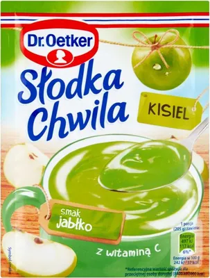 Zdjęcie produktu dla Dr. Oetker Słodka Chwila Kisiel jabłkowy 30g