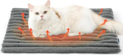 Produktbild von Selbstheizende Decke für Katzen & Hunde, Wärmedecke Katze, 61x46cm Heizdecke waschbare, Wärme Katzendecke, Rutschfester