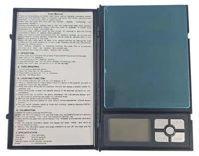 Obrázek produktu pro LCD Elektronická kuchyňská váha 0,01 - 500 g