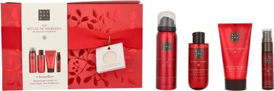 Produktbild von Rituals Ayurveda Set Hair & Body Mist 20ml/Shower Oil 75ml/Body Cream 70ml/Foaming Shower Gel 50ml 215 ml