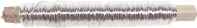Produktbild von Deko Lackdraht 0,5 mm 100 g Bindedraht Basteldraht Wickeldraht Dekodraht silber