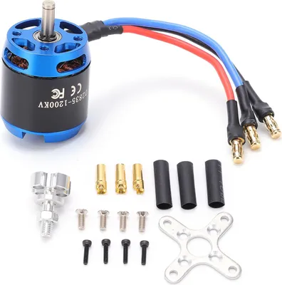 Produktbild von Hobbyhh 2835 1200KV Langlebiger bürstenloser Metallmotor für ferngesteuerte RC-Flugzeuge