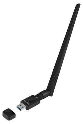 Obrázok produktu pre LogiLink WL0246 - Bezdrôtové pripojenie - USB - WLAN - 876 Mbit/s - čierna