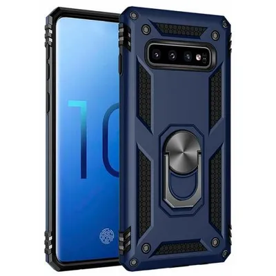 Produktbild von Armor Hülle für Samsung Galaxy S10 - Farbe: Blau - Modellkompatibilität: Für Samsung Galaxy S10