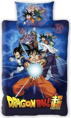 Produktbild von Dragon Ball Z - "Kamehameha" Bettwäsche, wendbar TC162 (Einzelbett) (Bunt)