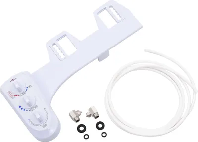 Produktbild von vidaXL Bidet-Aufsatz für Toilettensitz Heiß-/Kaltwasser Doppeldüsen