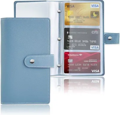 Immagine prodotto di Portafoglio per carte di credito - Portafoglio per banconote e carte - Portafoglio da uomo e da donna - Porta portafoglio - Portafoglio - Porta portafoglio da uomo e da donna