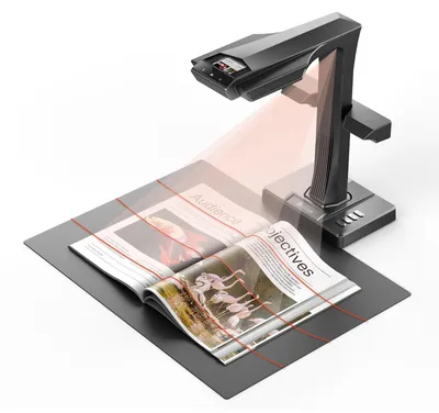 Immagine prodotto di Scanner per libri - A3 - 18 MP - 275 DPI - Scanner documenti con OCR