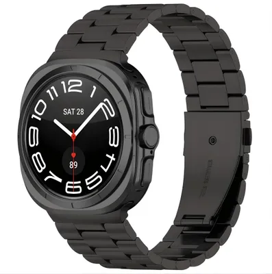 Produktbild von Armband für Samsung Galaxy Watch Ultra 47mm Edelstahl Gliederband Ersatzband