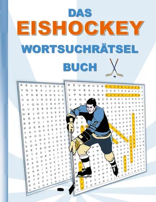 Produktbild von Das Eishockey Wortsuchrätsel Buch