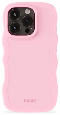 Zdjęcie produktu dla Etui Holdit Wavy dla Apple iPhone 16 Pro Max - różowe