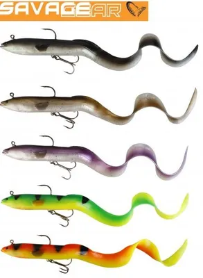 Produktbild von SAVAGE GEAR REAL EEL (20, 30 o. 40cm -alle Farben), Länge:40cm, Farbe:Golden Ambulance