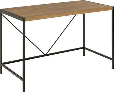 Zdjęcie produktu dla AC Design Bahamas, Biurko do pisania, Prosty, Kształt prostokątny, Dąb, Dąb, Czarny