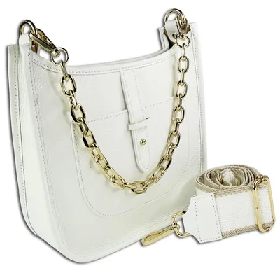 Produktbild von Tasche weiß Toscanto Citytasche Leder OTT158UW