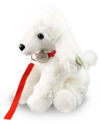 Image de Peluche Caniche Avec Laisse 28 Cm Ecologique