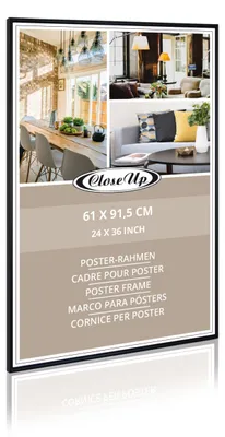 Produktbild von Posterrahmen 61 x 91,5 cm schwarz