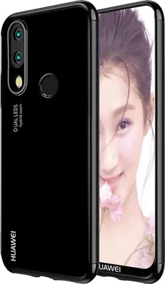 Immagine prodotto di Cover in TPU per Huawei P20 Lite Cover in silicone Trasparente con marchio a colori custodia del telefono