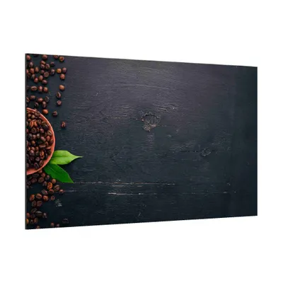 Obrázek produktu pro Skleněná magnetická tabule- dekorativní obraz ZRNKOVÁ KÁVA 90x60 cm