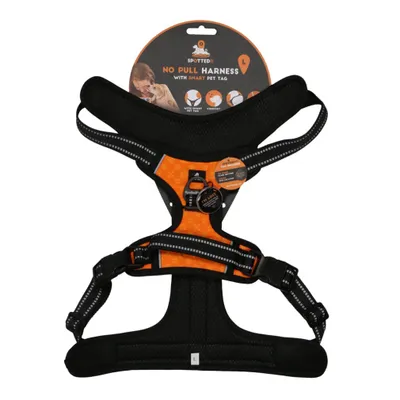 Image de Spotted  Harnais pour chien Pro No Pull Haness orange, taille : L
