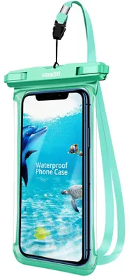 Produktbild von Wasserdichte Hülle für Telefon Unterwasser Schnee Regenwald Transparente Trockentasche Schwimmtasche Große  Handyhülle Grünes