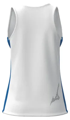 Produktbild von Mizuno Damen TEAM MZNRB Singlet Tanktop - U2EAB766, Farbe:Weiß, Textil:S