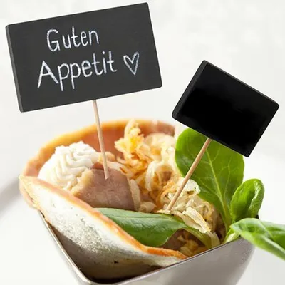Produktbild von Fingerfood - Picker 8,5 cm "Blackboard"