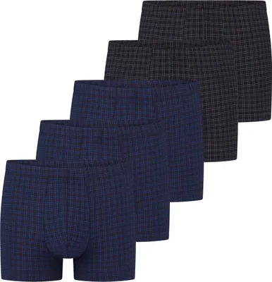 Produktbild von Schiesser 5er Pack Baumwolle Casual Organic Baumwolle Retro Short / Pant Mit überzogenem Bundgummi, Mit Baumwolle, Perfekt sitzende, elastische Single-Jersey-Qualität