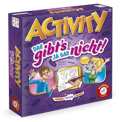Obrázek produktu pro Piatnik Activity Das gibt's ja gar nicht!, Stolní hra, Rodinný, 12 rok/roky, 45 min, Rodinná hra