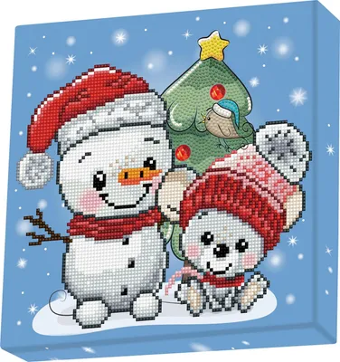 Produktbild von Diamond Dotz Diamond Painting - Baby Christmas Bastelset für Weihnachten