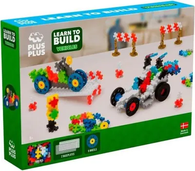 Obrázok produktu pre Plus-Plus stavebnice Nauč sa stavať - Autá