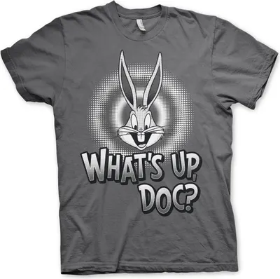 Produktbild von Looney Tunes - What's Up, Doc T-Shirt - Small - Dark-Grey