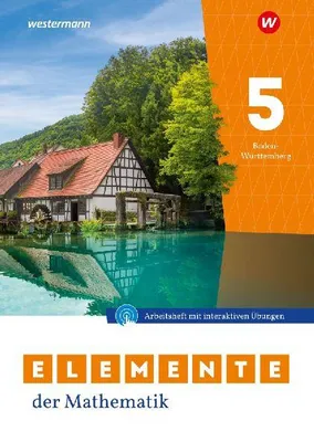 Produktbild von Elemente der Mathematik SI 5. Arbeitsheft mit Lösungen und Interaktiven Übungen. Für Baden-Württemberg