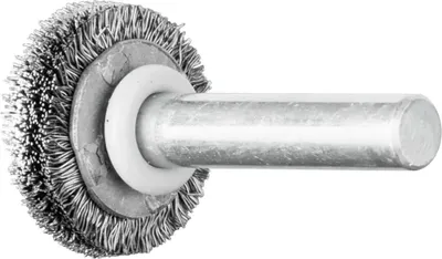 Immagine prodotto di PFERD TOOLS Spazzola rotonda non annodata RBU filo d'acciaio con albero