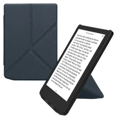 Produktbild von kwmobile Schutzhülle für Pocketbook Verse / Verse Lite / Verse Pro / Color / Vivlio Light/Light HD Hülle - Kunstleder Case - eReader Klapphülle mit
