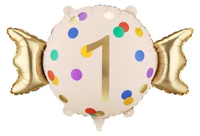 Obrázok produktu pre Fóliová balónik „Cukierek 1“ 61 x 37 cm – PartyDeco