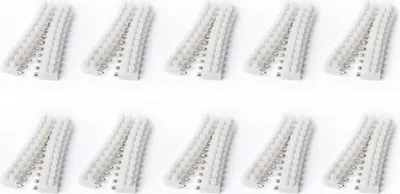 Produktbild von Variante Lüsterklemmen steckbar 1,5 / 2,5 / 6,0 mm² 1 / 5 / 10 Paar - Art: 10 x Paare 6 mm² (12HP)